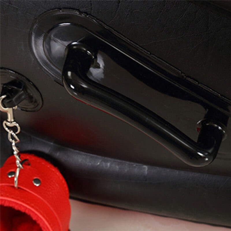 Desirel Magic Pillow - felfújható BDSM szexbútor - bilinccsel (piros) 92899 termék bemutató kép