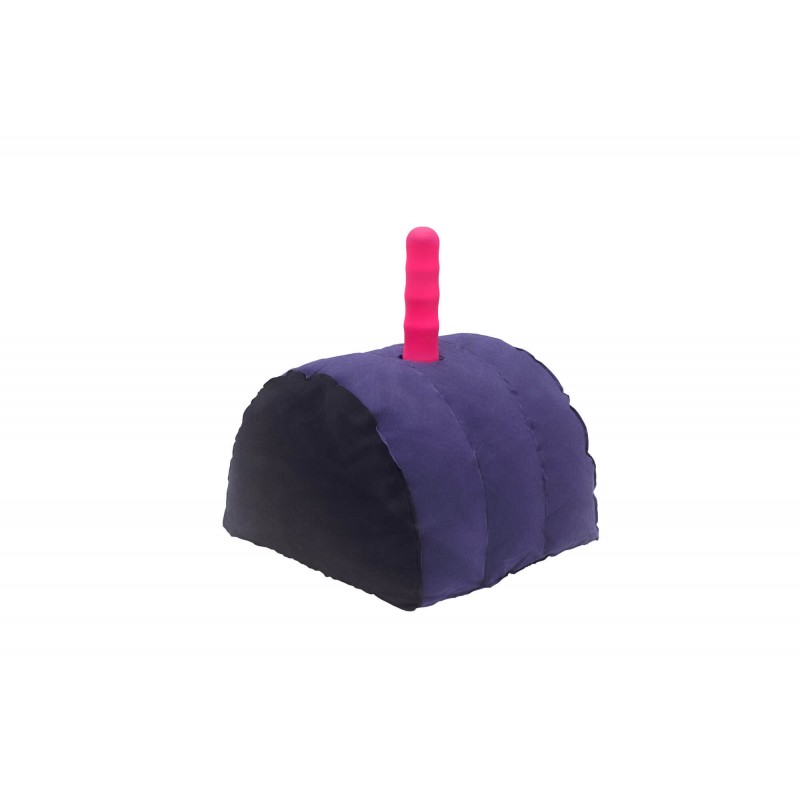 Desirel Magic Pillow - felfújható szexpárna - dildótartóval (lila) 74337 termék bemutató kép
