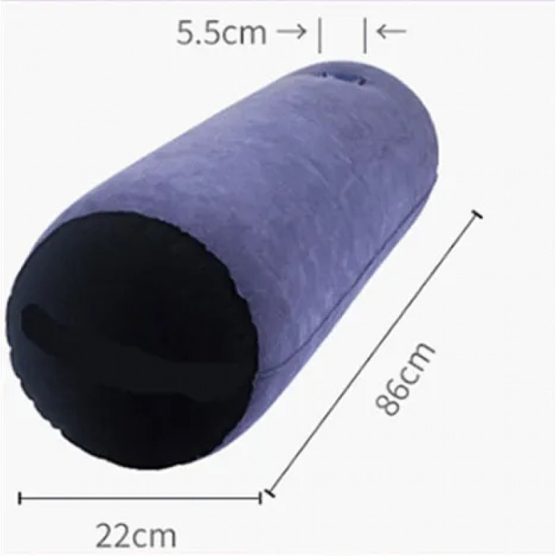 Desirel Magic Pillow - felfújható szexpárna - hengeres (lila) 76705 termék bemutató kép