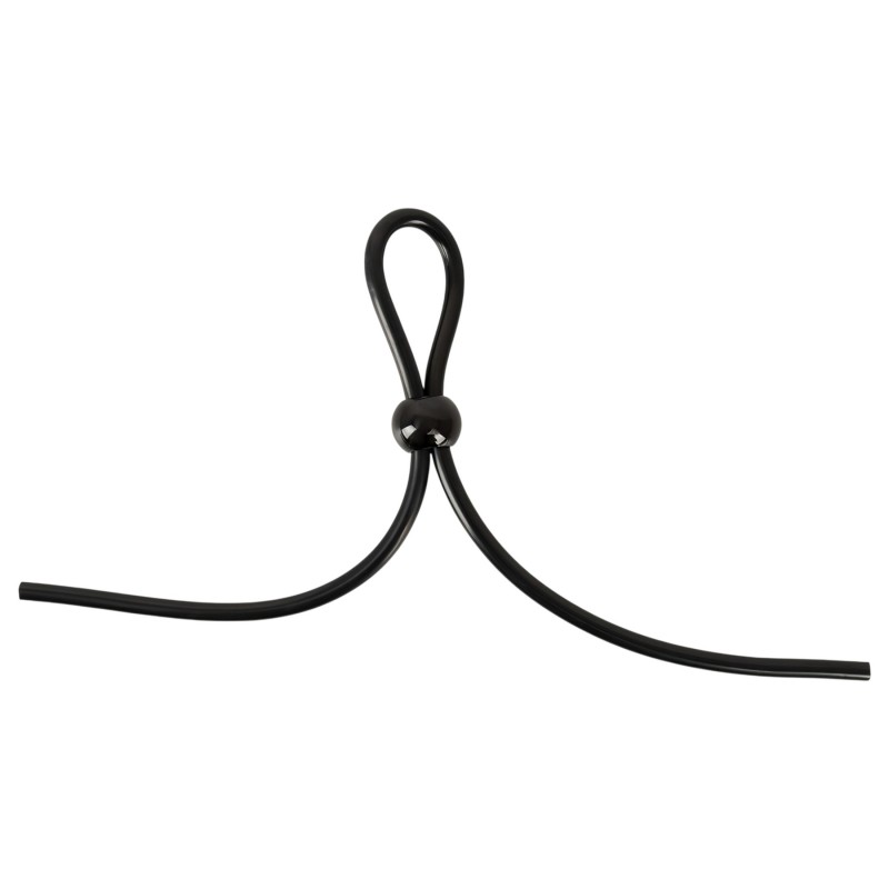 Magic Shiver - állítható péniszgyűrű (fekete) 123581 termék bemutató kép