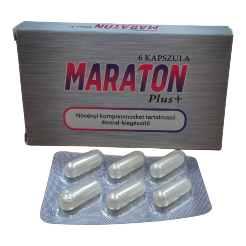 Maraton - étrend kiegészítő kapszula férfiaknak (6db) 88142 termék bemutató kép