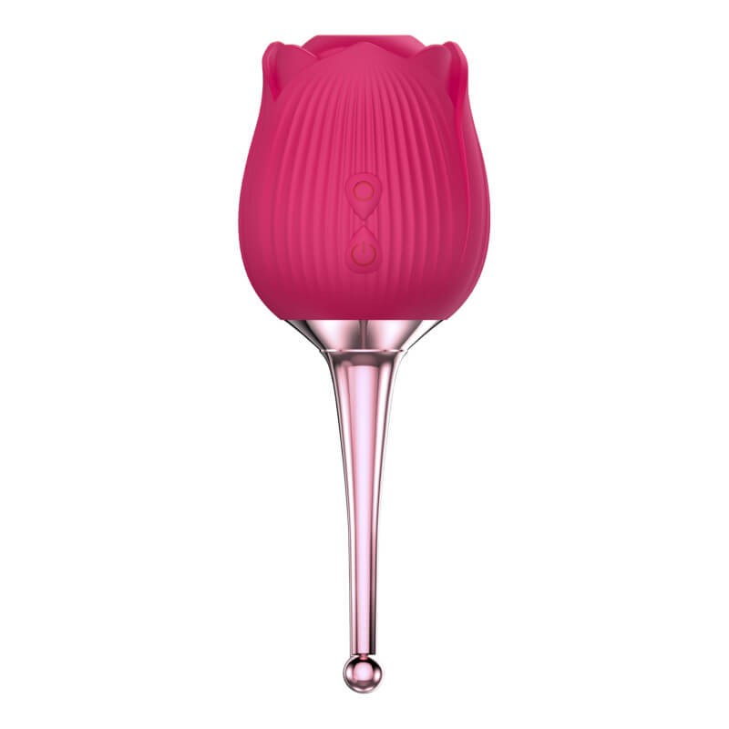 MARTINELLA Rose - akkus, nyelves 2in1 csiklóvibrátor (pink) 71650 termék bemutató kép