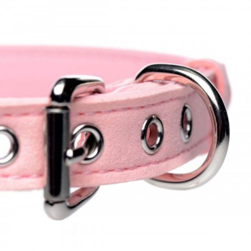 Master Series Golden Kitty - masnis nyakörv csengővel (pink) 52959 termék bemutató kép