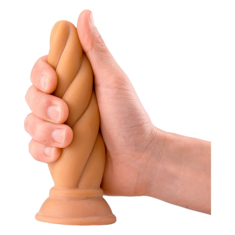 Max & Co Felix - csavaros anál plug - 15cm (natúr) 93664 termék bemutató kép