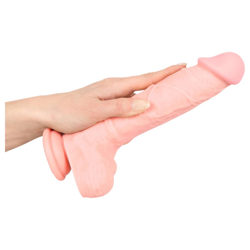 You2Toys - Medical - orvosi szilikon dildó (24 cm, natúr) 130438 termék bemutató kép