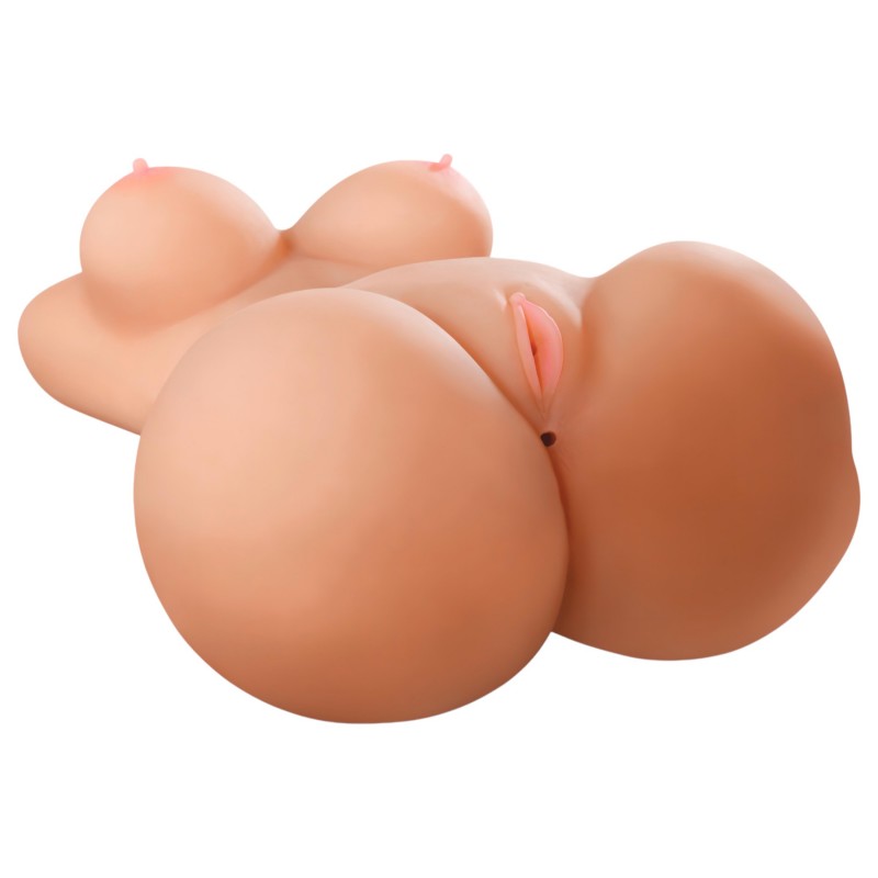 Mega Fuck Slut - realisztikus női test maszturbátor (testszínű) 142214 termék bemutató kép