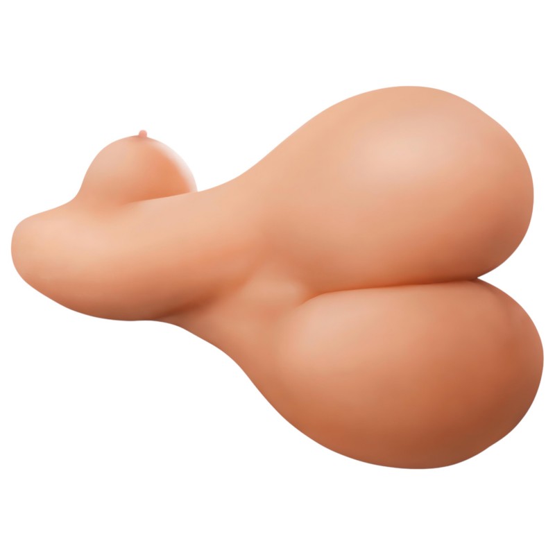 Mega Fuck Slut - realisztikus női test maszturbátor (testszínű) 142215 termék bemutató kép