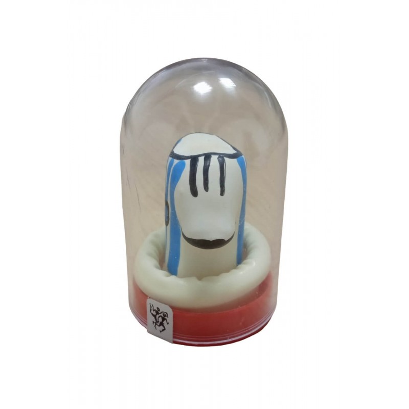 Messi - kézzel festett dizájn óvszer (1db) 86065 termék bemutató kép