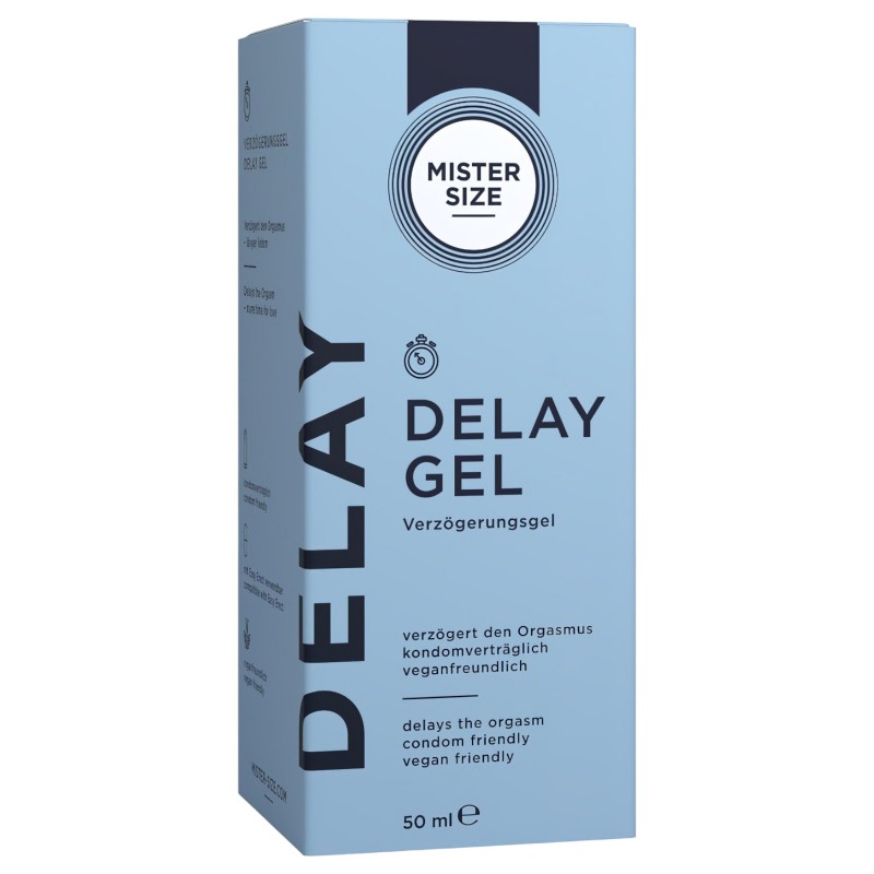 Mister Size - magömlést késleltető gél (50ml) 123785 termék bemutató kép