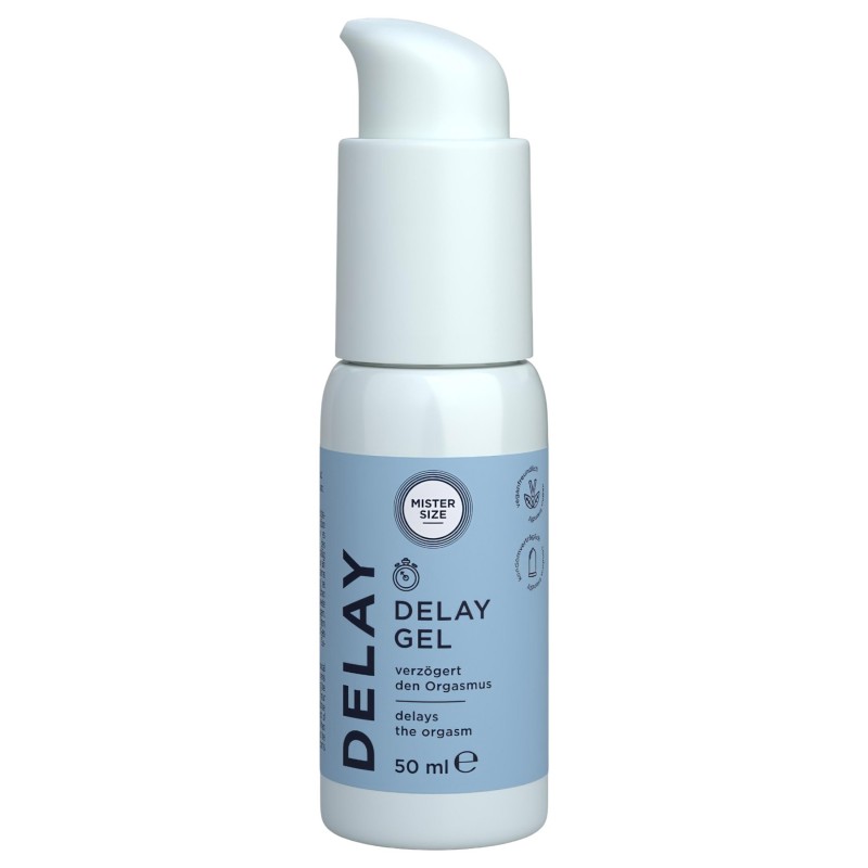 Mister Size - magömlést késleltető gél (50ml) 123786 termék bemutató kép