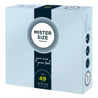 Mister Size vékony óvszer - 49mm (36db) 89305 termék bemutató kép