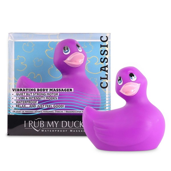 My Duckie 2.0 - vízálló csikló vibrátor (lila)