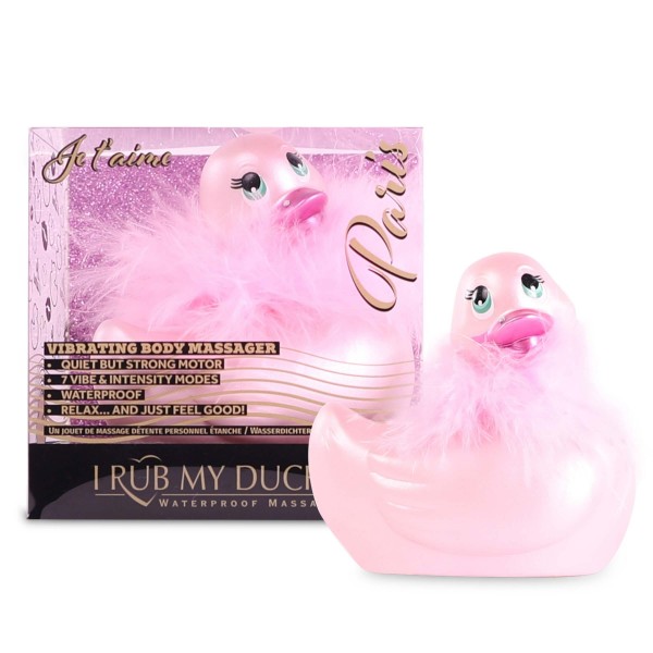 My Duckie Paris 2.0 - vízálló kacsa csikló vibrátor (pink)