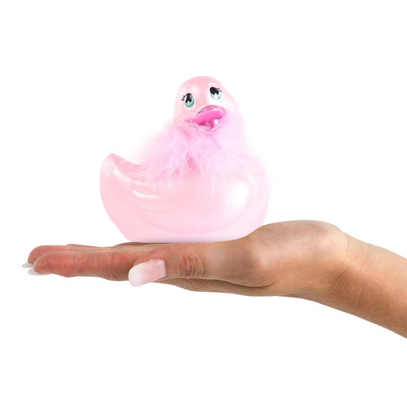 My Duckie Paris 2.0 - játékos kacsa vízálló csiklóvibrátor (pink) 30302 termék bemutató kép