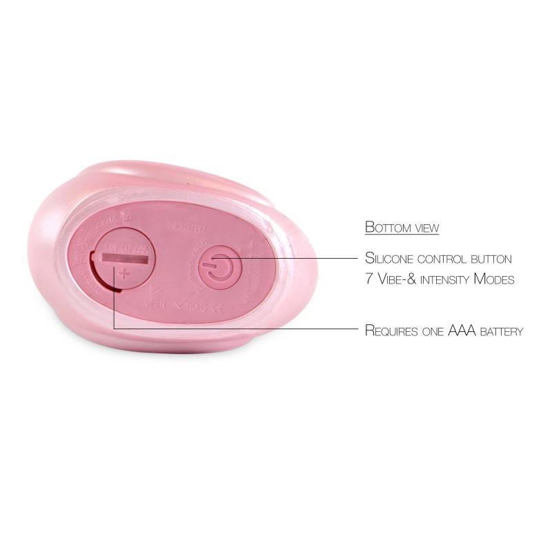 My Duckie Paris 2.0 - vízálló kacsa csikló vibrátor (pink) 30303 termék bemutató kép