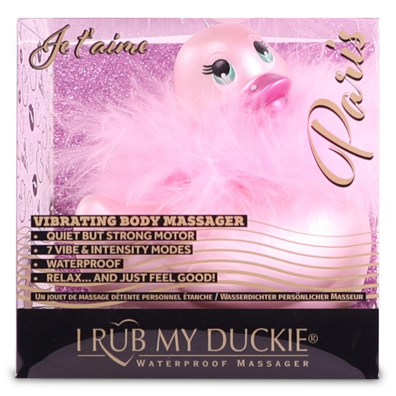 My Duckie Paris 2.0 - vízálló kacsa csikló vibrátor (pink) 30304 termék bemutató kép