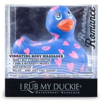 My Duckie Romance 2.0 - vízálló csiklóvibrátor (kék-pink) 81419 termék bemutató kép