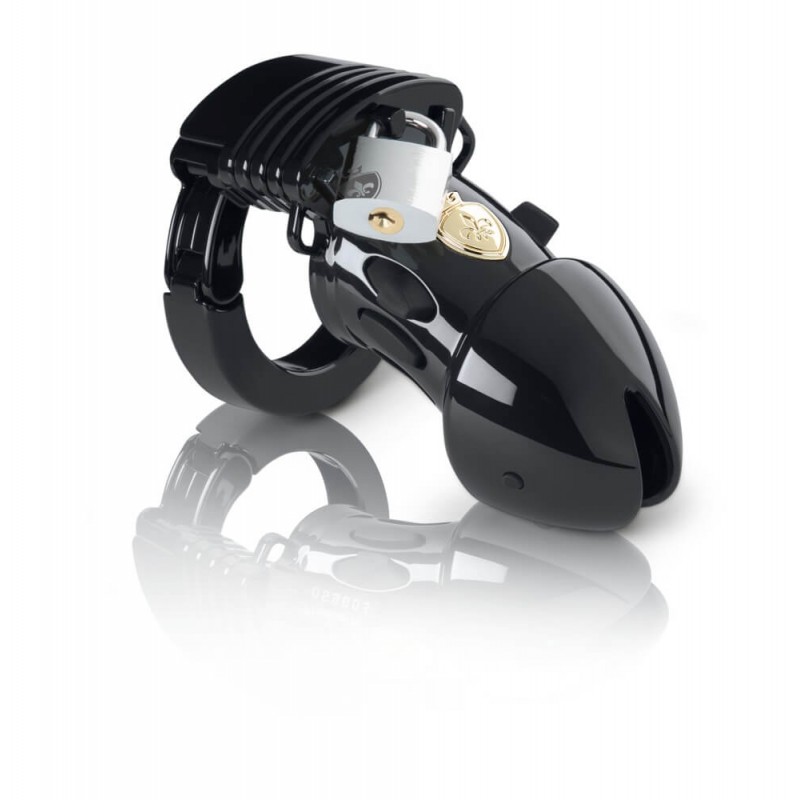 mystim Black Edition PUBIC ENEMY No 1 - elektro pénisz ketrec 11732 termék bemutató kép