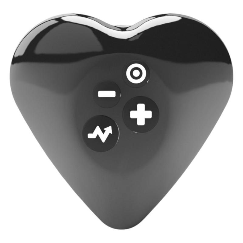 Mystim Heart's Desire - elektro csikló vibrátor (fekete) 96282 termék bemutató kép