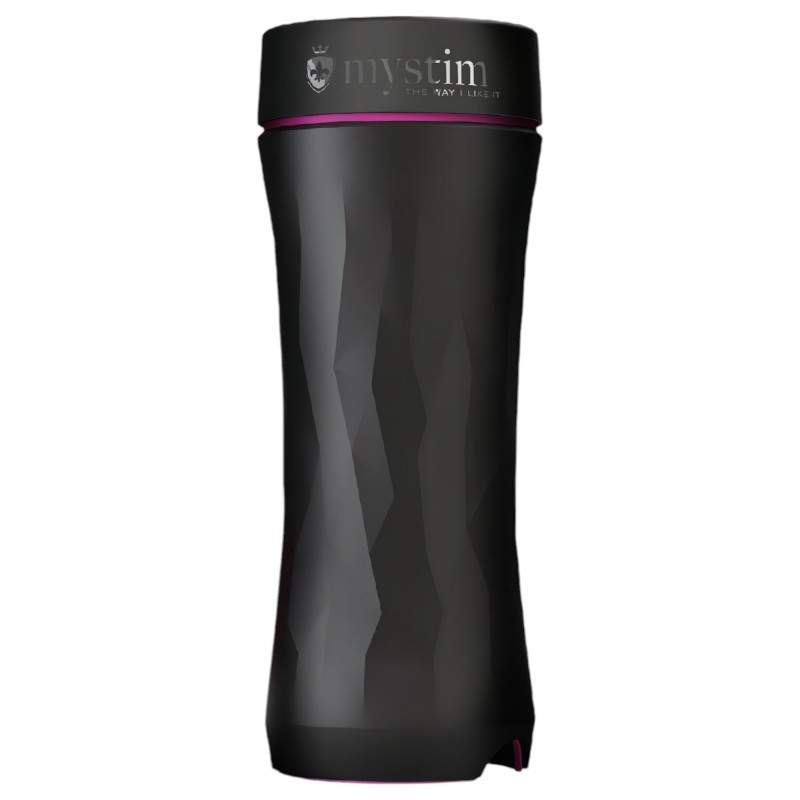 mystim Opus E Vagina - elektro művagina maszturbátor (natúr-fekete) 158539 termék bemutató kép
