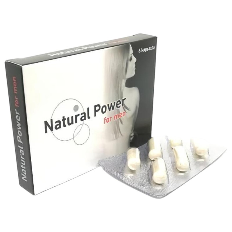 Natural Power - ginzeng tartalmú étrend-kiegészítő kapszula (6 db) 131802 termék bemutató kép