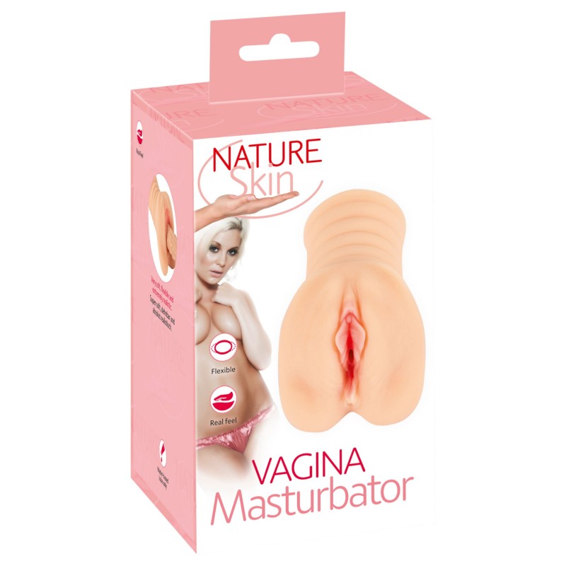 Nature Skin - realisztikus punci maszturbátor férfiaknak (testszínű) 164512 termék bemutató kép