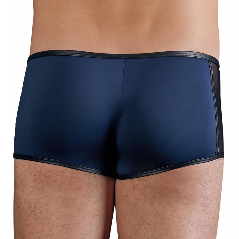 NEK - fekete fűzős-necc betétes férfi boxer (kék) 160996 termék bemutató kép