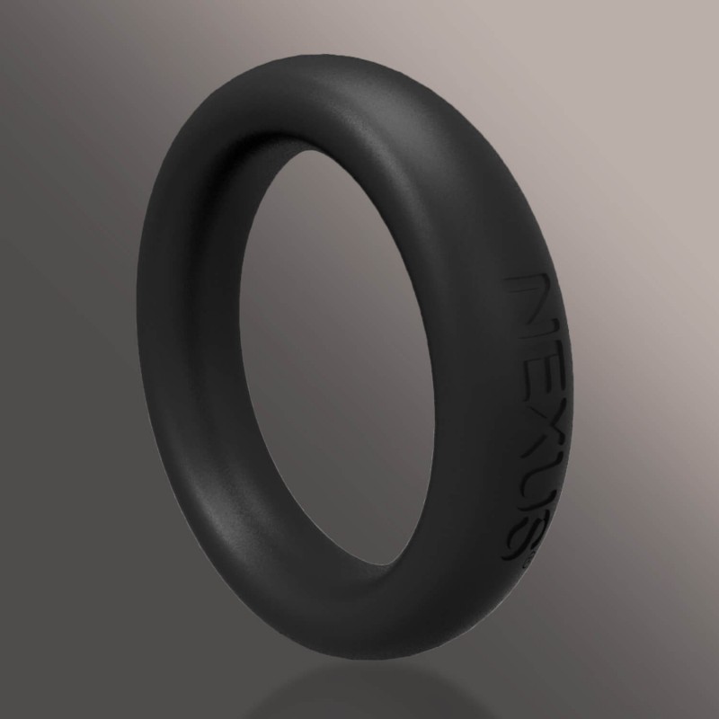 Nexus Enduro - szilikon péniszgyűrű (fekete) 11316 termék bemutató kép