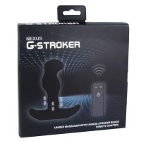 Nexus G-stroker - távirányítós prosztatavibrátor (fekete) 48307 termék bemutató kép