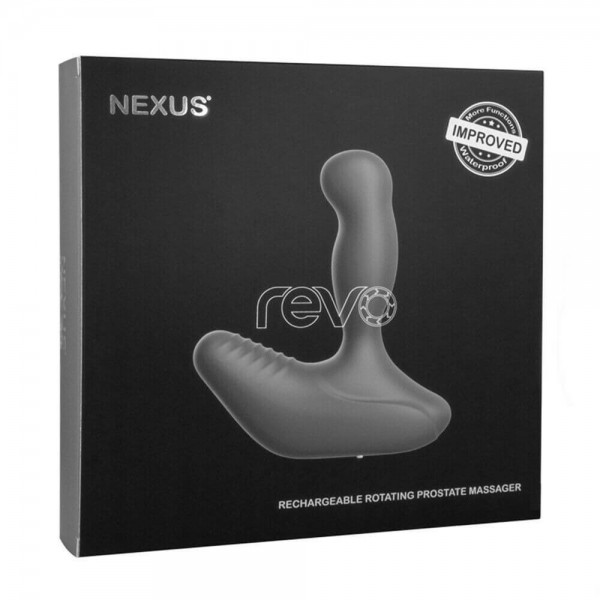 Nexus Revo - forgó prosztata vibrátor (fekete)