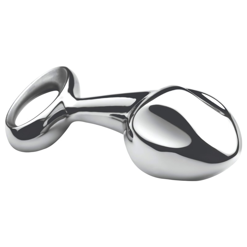 Njoy Pure Plug 2.0 - fém anál plug (ezüst) 99485 termék bemutató kép