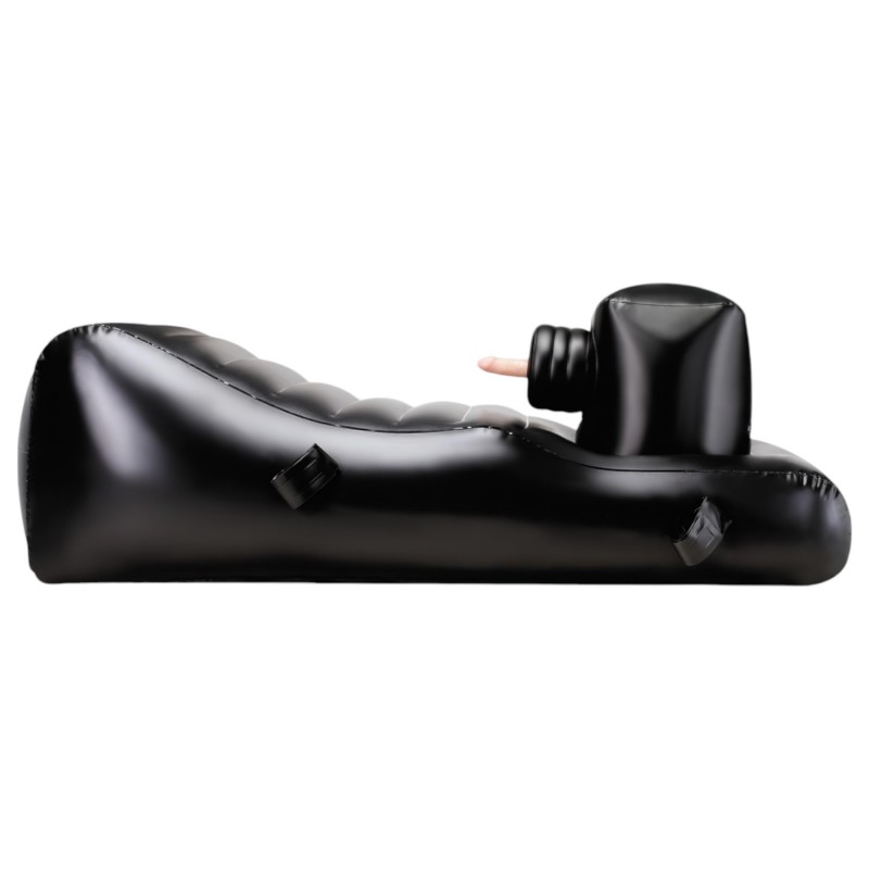 NMC - Louisiana Lounger - szexgép beépített vibrátorral (fekete) 135534 termék bemutató kép
