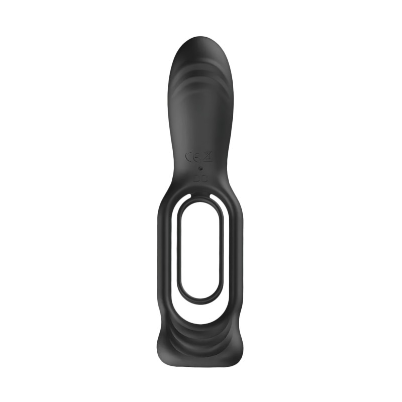 No.88 - vibrációs péniszgyűrű (fekete) 103968 termék bemutató kép