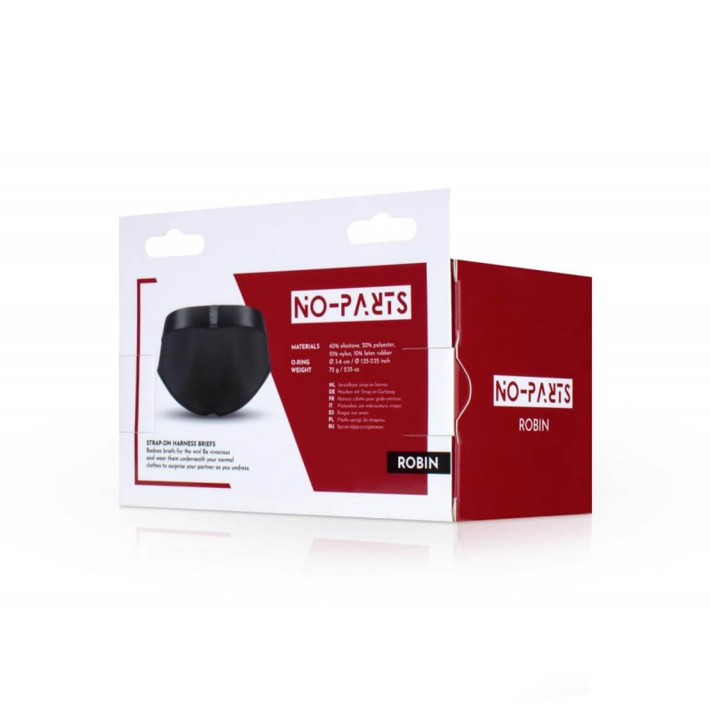 No-Parts Robin - felcsatolható alsó (fekete) - S 53870 termék bemutató kép