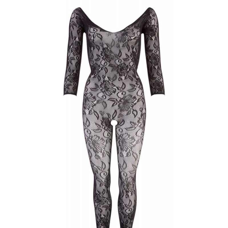 NO:XQSE - Virágos cicaruha - fekete (S-L) 64899 termék bemutató kép