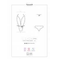 Obsessive Cancunella - nyakpántos trikini (leopárd) 38037 termék bemutató kép