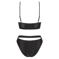 Obsessive Miamelle - pántos sportos bikini (fekete) 63436 termék bemutató kép