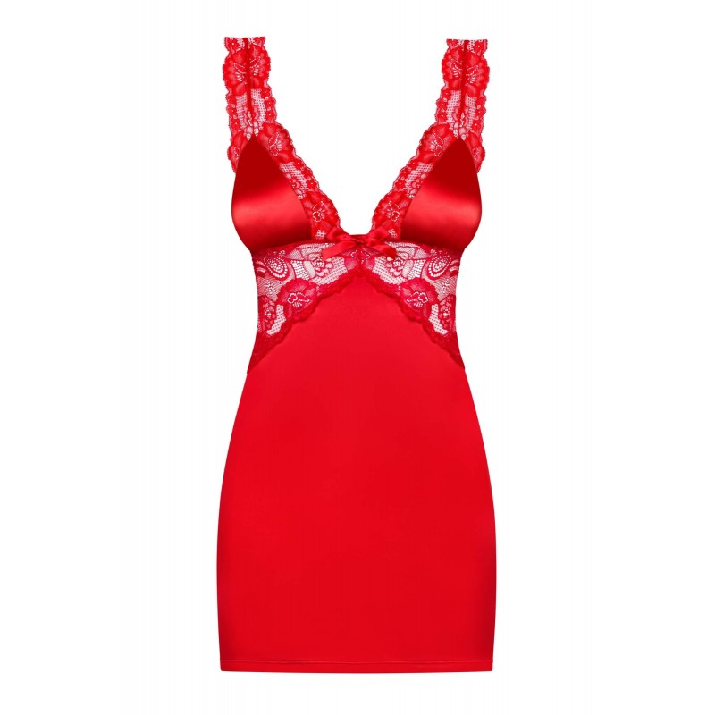 Obsessive Secred - hálóruha - piros 43500 termék bemutató kép