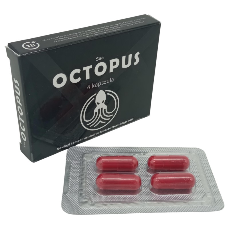 Octopus - étrend kiegészítő kapszula férfiaknak (4 db) 131898 termék bemutató kép