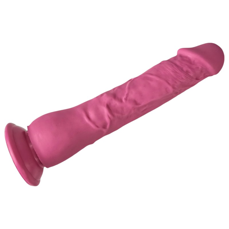 OgazR Optimus - tapadókorongos élethű dildó - 22 cm (pink) 106324 termék bemutató kép
