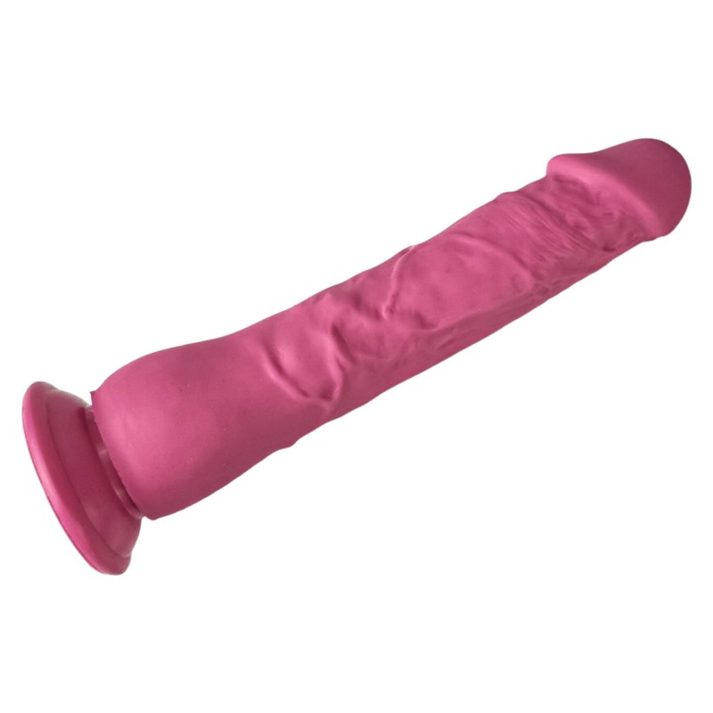 OgazR Optimus - tapadókorongos élethű dildó - 22 cm (pink) 85651 termék bemutató kép