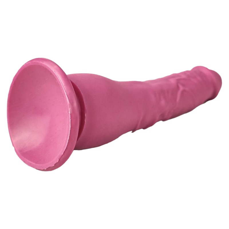 OgazR Optimus - tapadókorongos élethű dildó - 22 cm (pink) 85652 termék bemutató kép