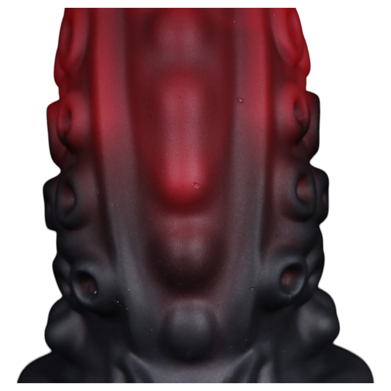 OgazR - polipkar dildó - 19cm (piros) 118038 termék bemutató kép