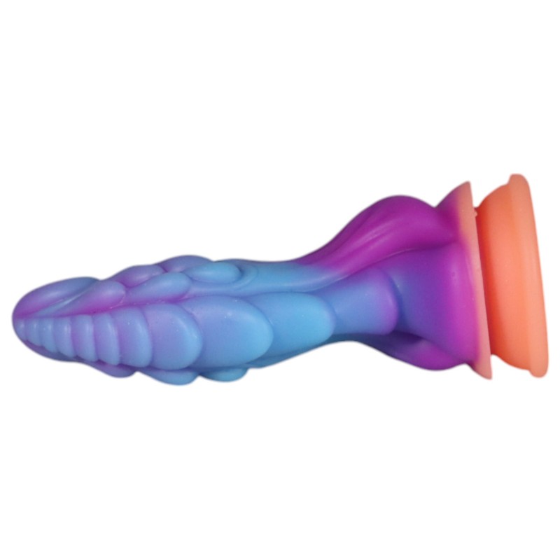 OgazR - világító sárkány dildó - 22 cm (lila-rózsaszín) 133784 termék bemutató kép