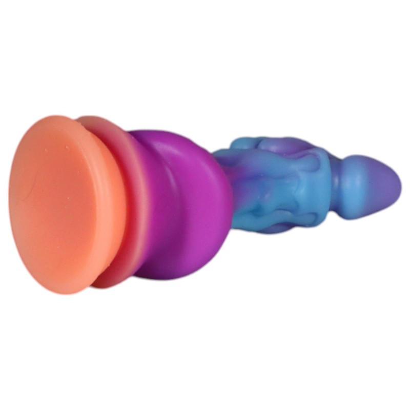 OgazR - világító sárkány dildó - 22 cm (lila-rózsaszín) 133785 termék bemutató kép