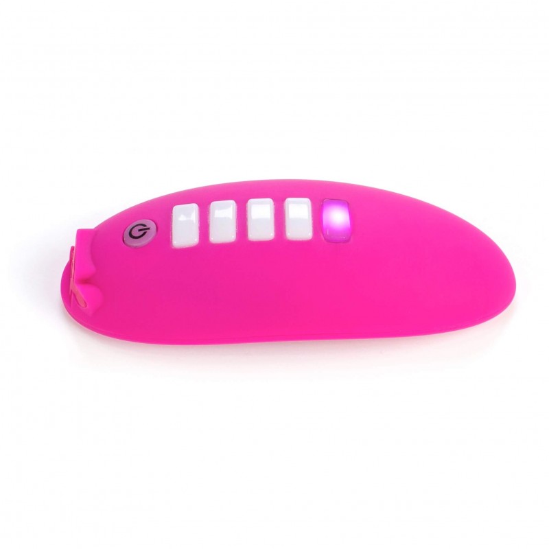 OHMIBOD Lightshow - okos csikló vibrátor fényjátékkal (pink) 117028 termék bemutató kép