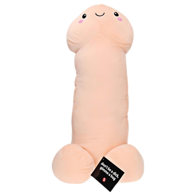 Ölelhető pénisz plüss - 30 cm (natúr) 132513 termék bemutató kép