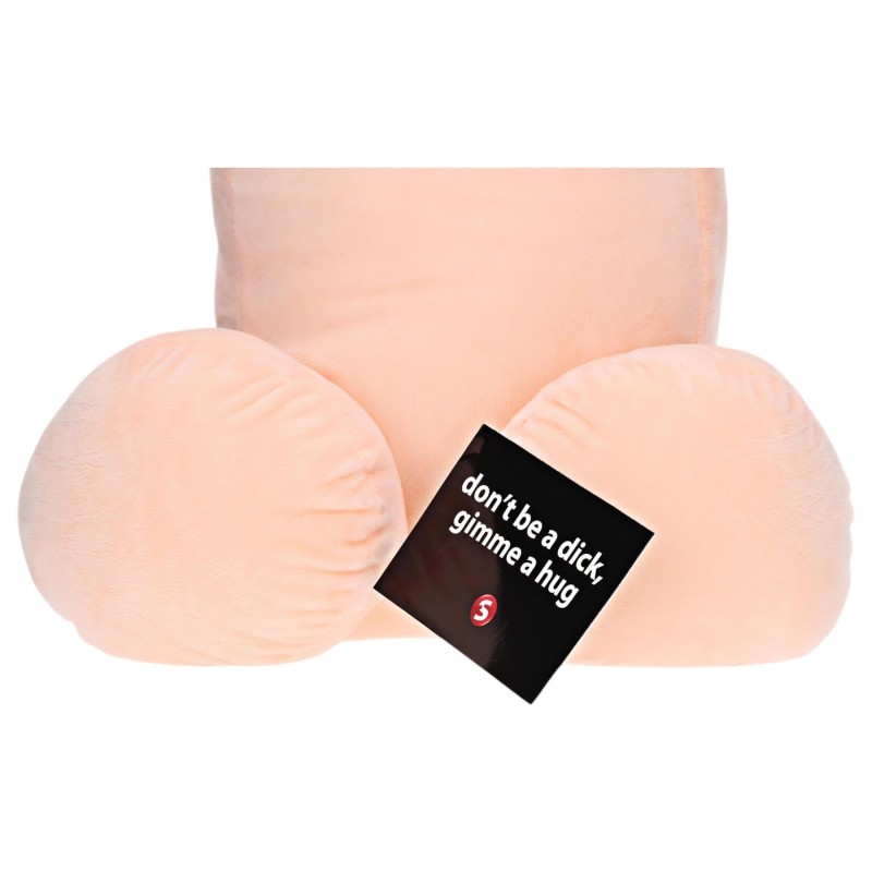 Ölelhető pénisz plüss - 30 cm (natúr) 132514 termék bemutató kép