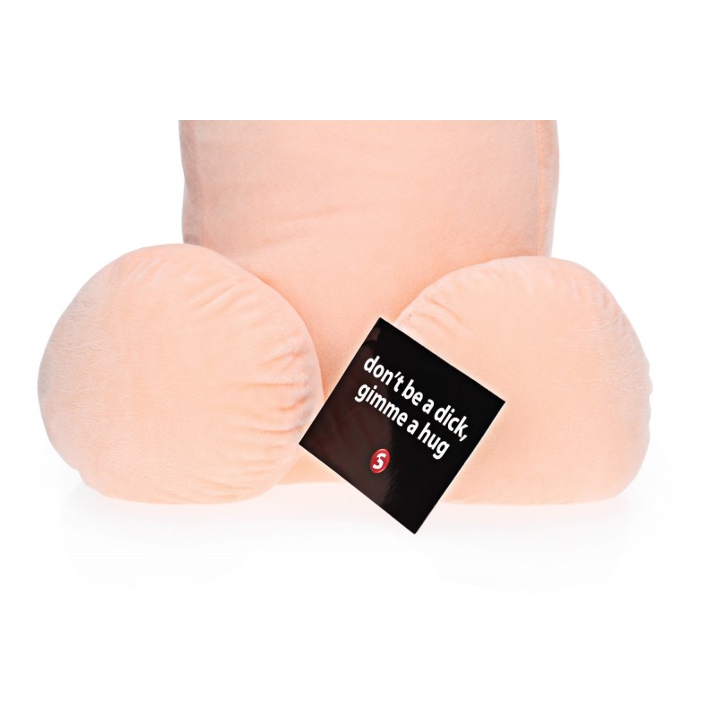Ölelhető pénisz plüss - 60 cm (natúr) 78215 termék bemutató kép