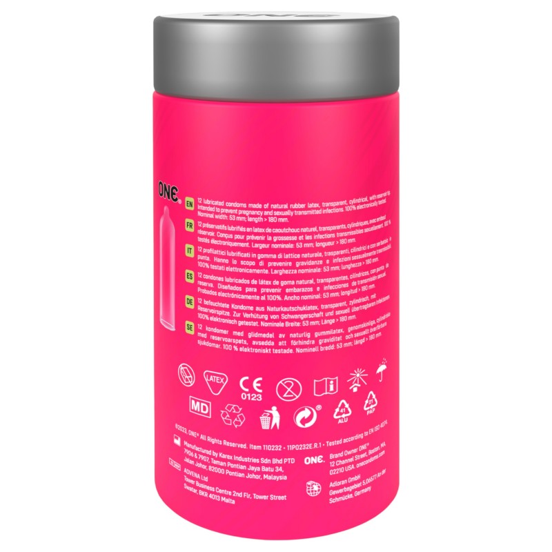 ONE Flavor Waves - ízesített óvszer - vegyes (12 db) 134751 termék bemutató kép